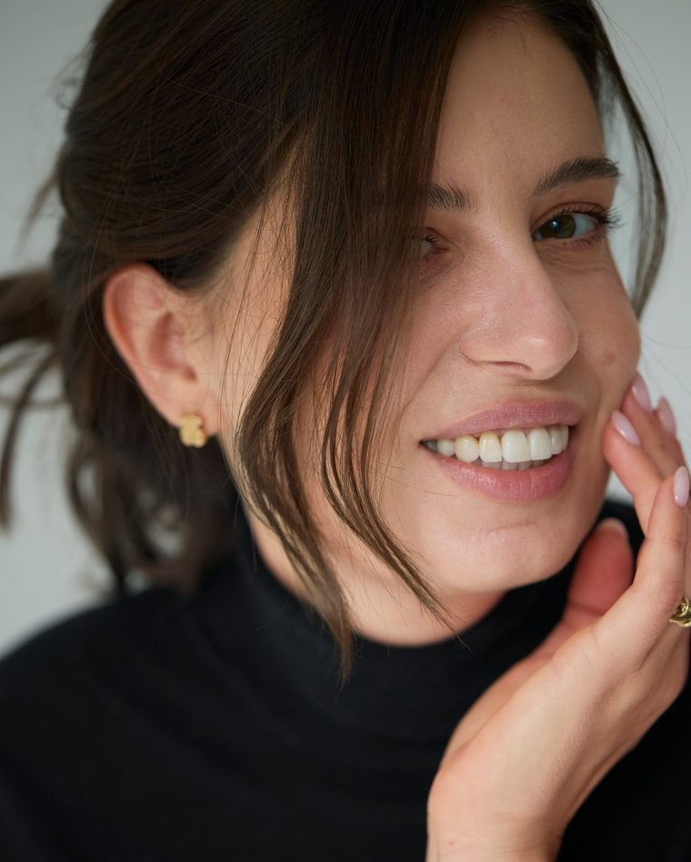 Olha Odarchenko smiling